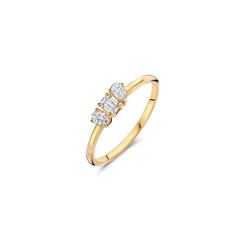 Gouden sieraden Blush labgrown - 63595